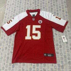 Nfl Kansas City Chiefs - Patrick Mahomes 15 Red And White Jersey
